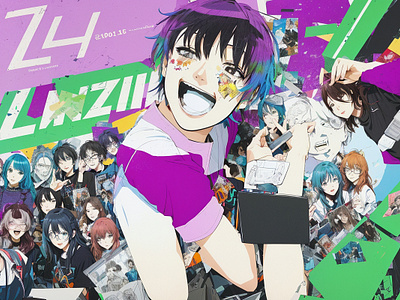 Zom 100: Bucket List of the Dead Anime 3d animation app branding design graphic design illustration logo motion graphics ui vector