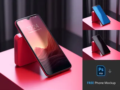 Free Phone Mockup #2 screen