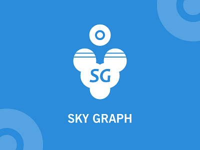 SKY GRAPH LOGO branding company graphic design logo