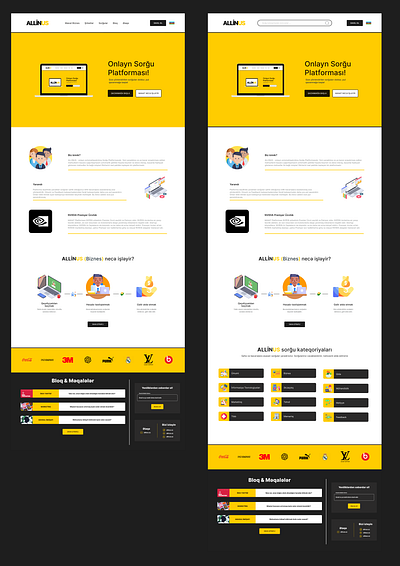 Allinus Redesign branding design illustration ui ux