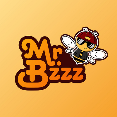 Mr. Bzzz branding design graphic design ill illustration illustrator logo vector