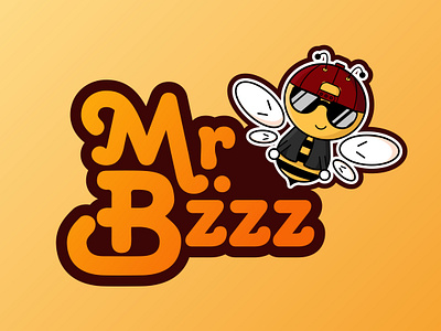 Mr. Bzzz branding design graphic design ill illustration illustrator logo vector