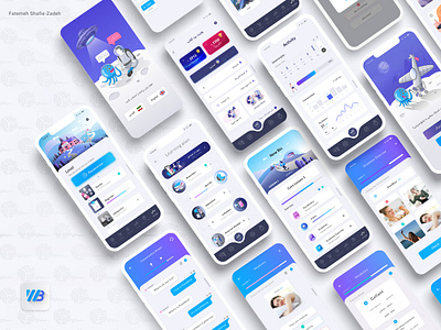 White Board App branding design educational app english learning graphic design ielts test illustration learning app lessons listening logo lol page placement practice speaking typography ui ux vector white app