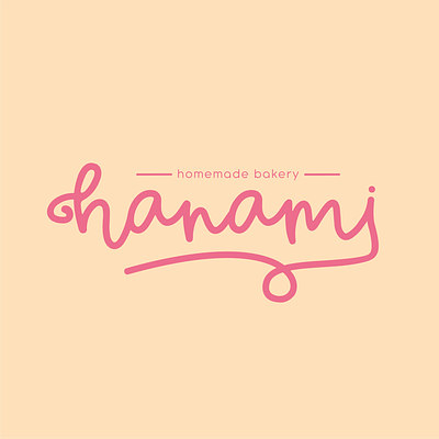 Hanami Homemade Bakery branding design digital art graphic design illustration logo vector