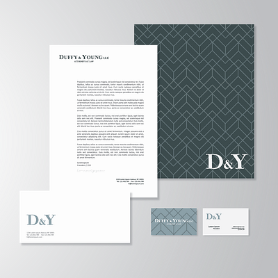 Duffy & Young Branding Assets branding branding guide graphic design lawfirm lawfirm branding lawyer