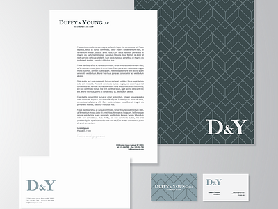 Duffy & Young Branding Assets branding branding guide graphic design lawfirm lawfirm branding lawyer
