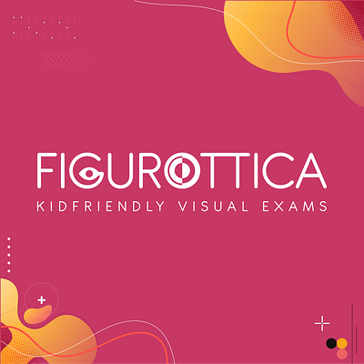 Figurottica - Kidfriendly visual exams branding design graphic design typography vector