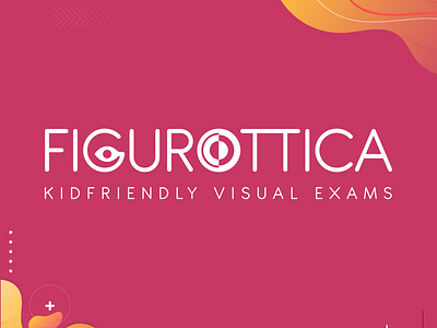 Figurottica - Kidfriendly visual exams branding design graphic design typography vector