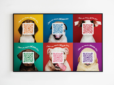 QR Code Posters - Scan and find out! code design fun layout poster qr qr code scan