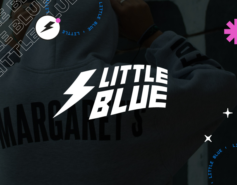 REBRANDING & CAMPAIGN / Little Blue branding campaign design fashion branding graphic design hoodies logo photo campaign photography photoshoot typography vector
