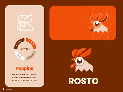 Rosto Logo branding corporate branding design graphic design illustration logo logodesign vector