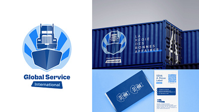 Global Service International branding logo