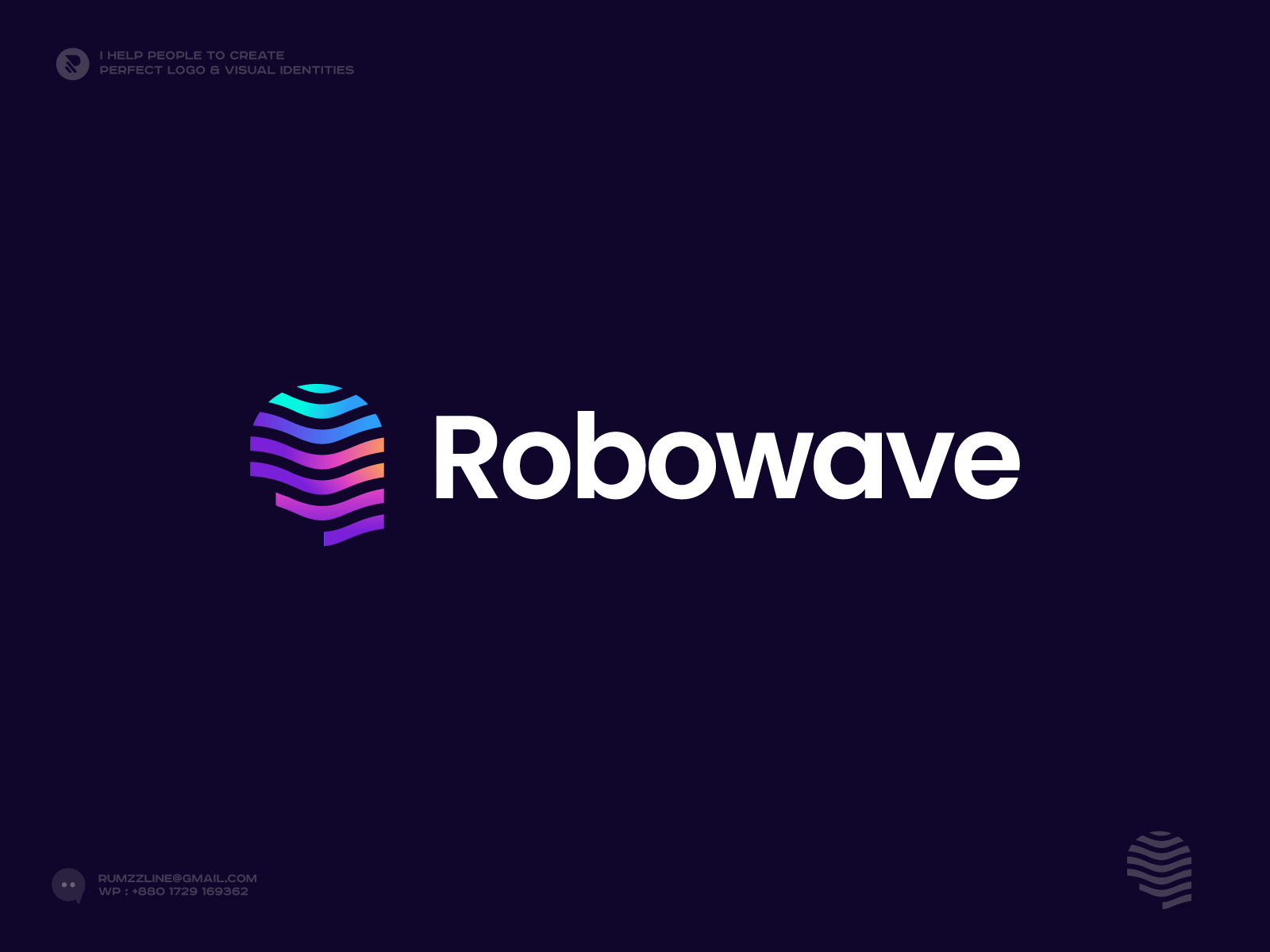 Logo, Modern, AI, Robotics, Automation, Algorithm, Tech, Wave ai logo algorithm branding creative logo ecommerce futuristic logo gradient logo innovation logo logo designer modern logo popular logo r logo robotics logo sci fi startup business logo tech startup typograpy wave web3 logo