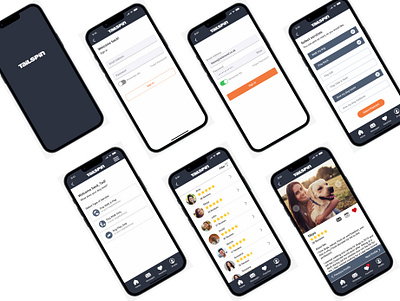 Tailspin Mobile App design ui ux