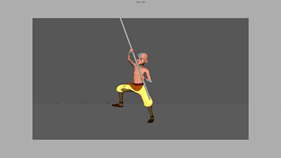 Stick Kungfu Animation 3d animation