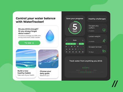Water Tracking Mobile iOS App android animation app app design app interaction dashboard design health healthcare ios mobile mobile app mobile ui motion motivation online track ui ux water