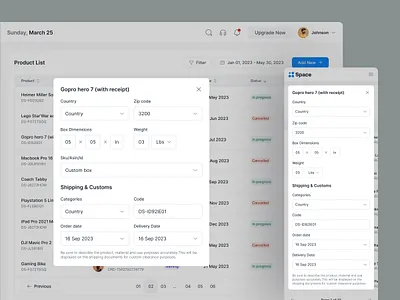 Customer Relationship Management (CRM) business chart crm dashboard design graph home input list menubar overview pie chart product product design saas sidebar table ui web app web application