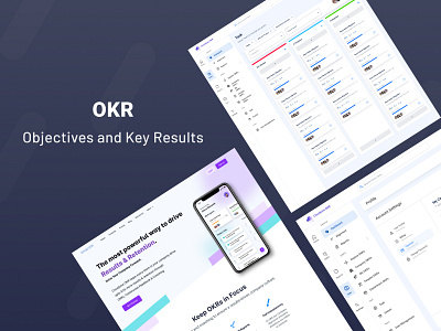 Objectives and Key Results - OKR animation app branding design fig graphic design icon illustration logo motion graphics typography ui vector