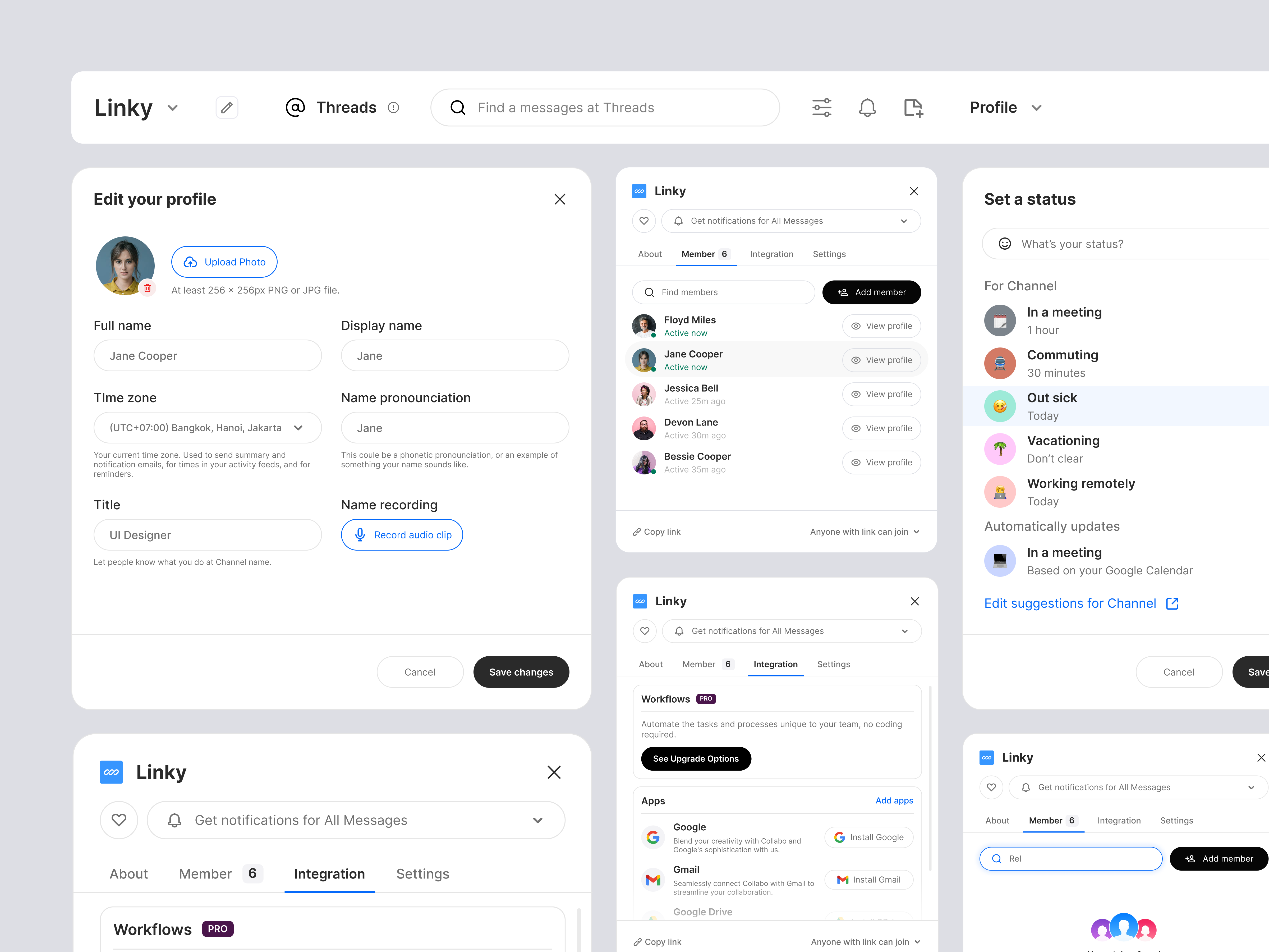Colaboo - Team Management app business cansaas dashboard design enterprise interface management manager product design project manager saas schedule task team team management to do ui ux web app