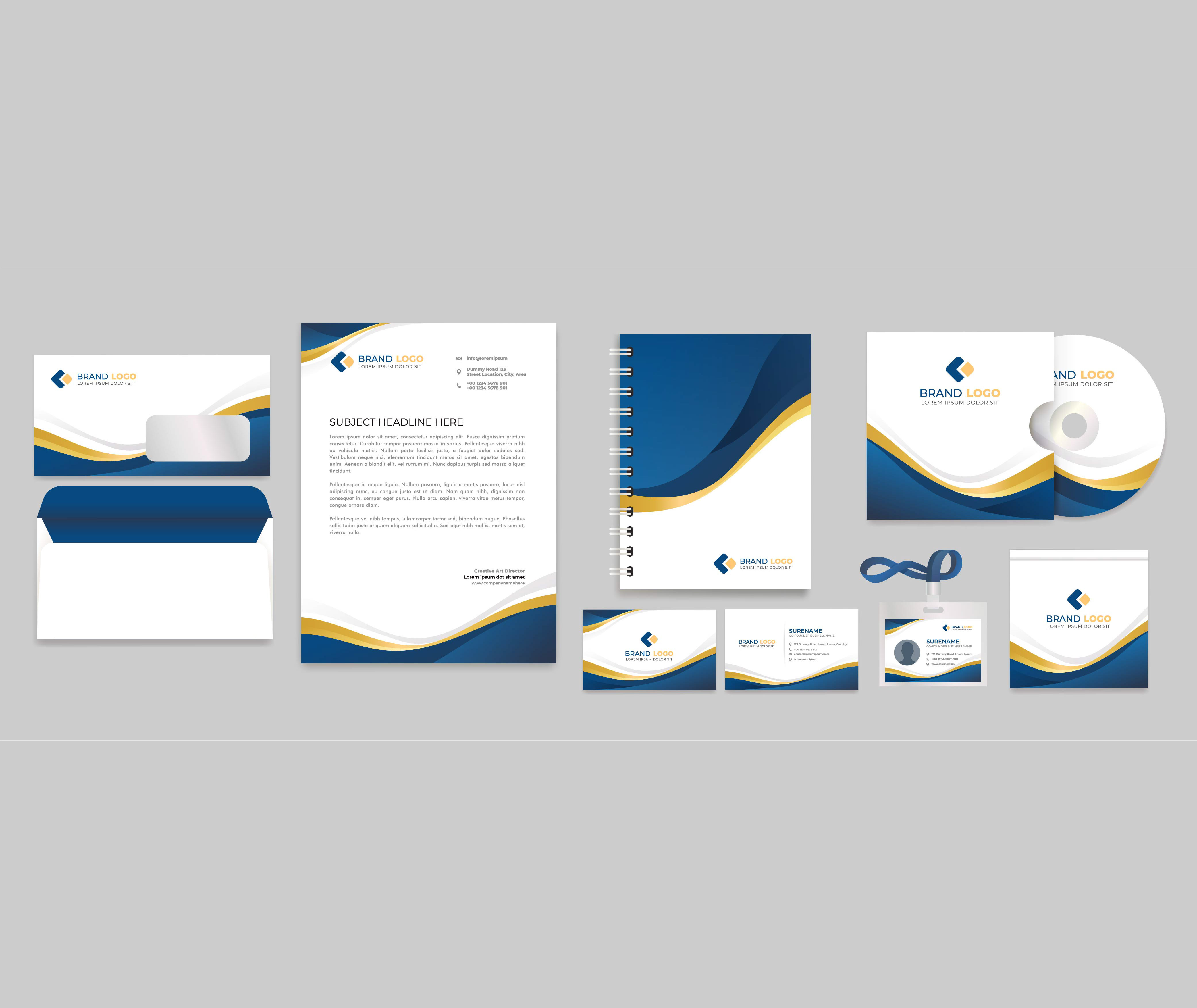 Stationery Design business graphic design stationery
