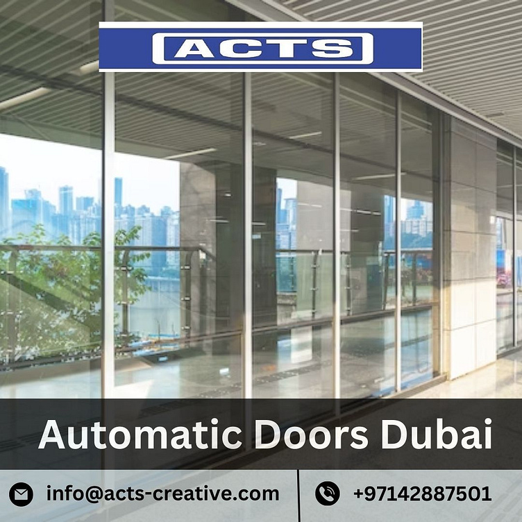 Automatic Doors Dubai ActsCreative by Acts Creative on Dribbble
