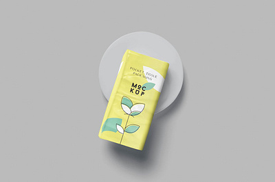 Pocket Tissue Packet Mockups app branding design graphic design illustration logo typography ui ux vector