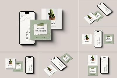 Social Media Mockups app branding design graphic design illustration logo typography ui ux vector