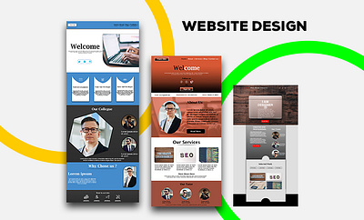 Website Designs branding graphic design logo