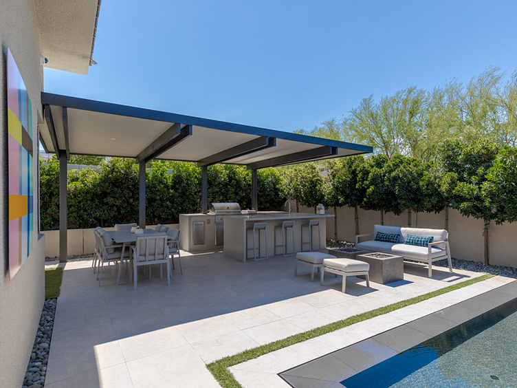 Extruded Aluminum Pergola in Las Vegas by 4K Aluminum Inc on Dribbble