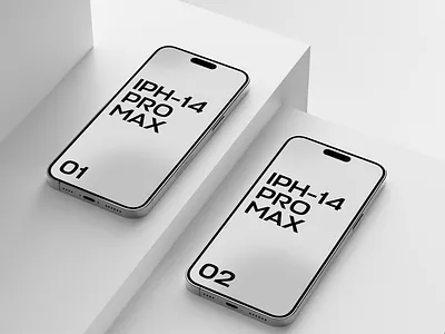 iPhone 14 Pro Max Mockup Twins apple device creative mockup custom mockup device ios mobile mockup iphone iphone 14 iphone 14 pro iphone 14 pro mockup iphone mockup mobile mockup mockup scene mockups phone phone mockup presentation realistic mockup