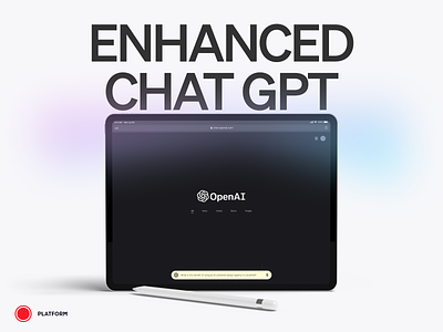 🔊 Unleashing the Future of Search: Enhanced Chat-GPT 💬🔍 ai airevolution animation artificial intelligence behance case study chat gpt future of search innovation open ai prototype ux design
