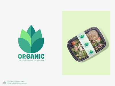 Organic Logo branding graphic design icon logo vector