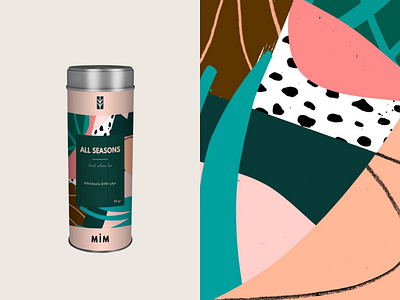 All Seasons - Packaging Design art artwork branddesign brandidentity branding brandingdesign creative design graphic design illustration package packagedesign packaging packagingdesign pattern patterndesign tea tin tindesign