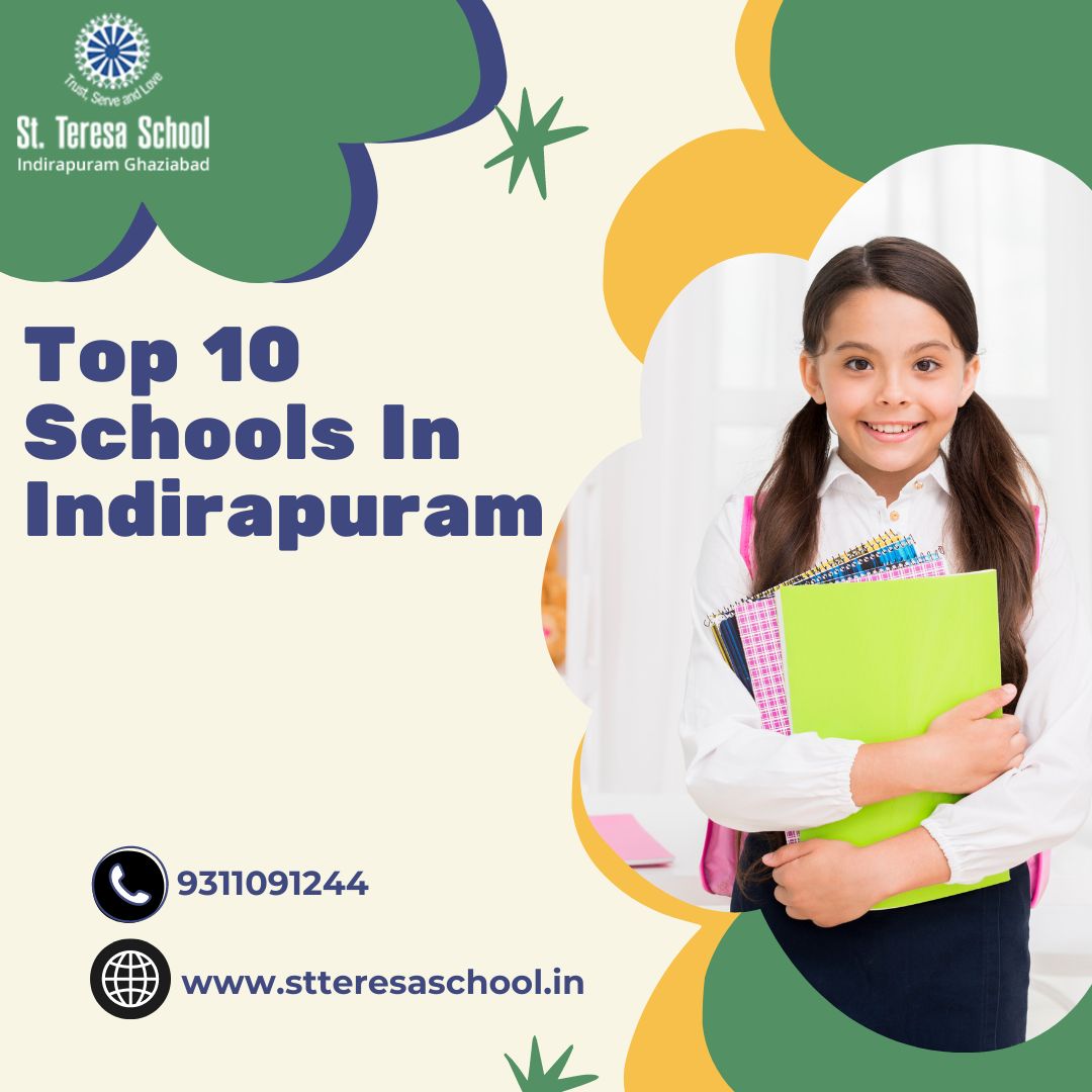 Top 10 Schools In Indirapuram By St. Teresa School On Dribbble