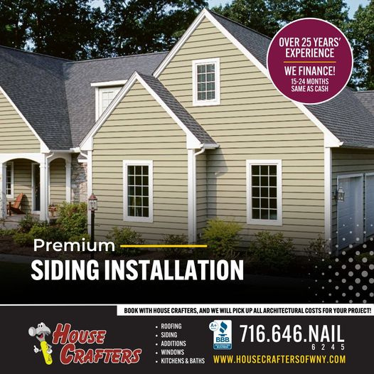 Siding Contractor Buffalo NY by House Crafters on Dribbble