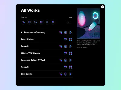 Cheil Website agency design iconography illustration user experience ux web website
