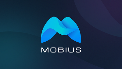 MOBIUS branding company logo gaming gaming logo graphic design logo ui