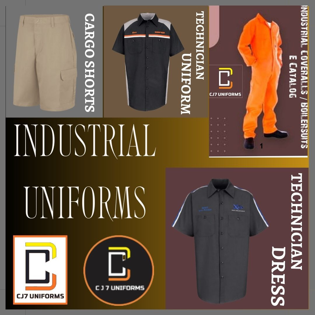 CJ7 Uniforms offer Industrial Uniforms in Chennai. by CJ7 Uniforms on