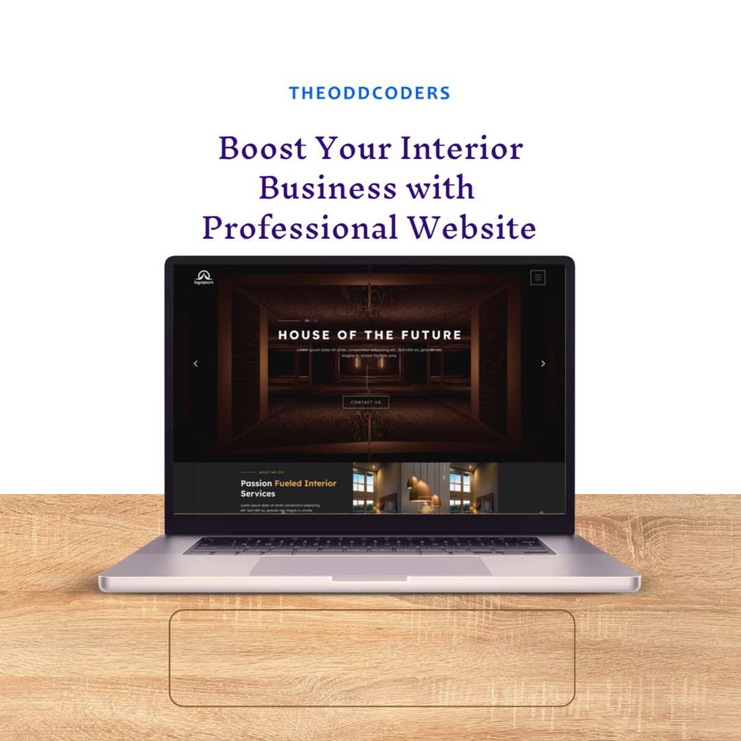 Interior Business Professional Website Design by Theoddcoders ...