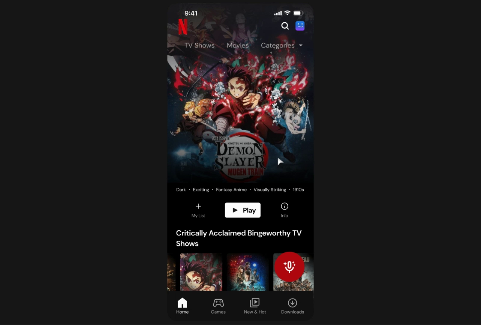 Netflix: Scene Finder by Amruthaa on Dribbble