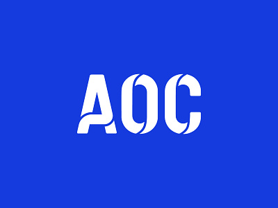 AOC | Logo Design branding graphic design logo type
