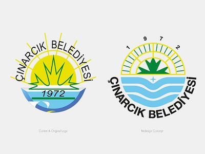Çınarcık Belediyesi cinarcik graphic design icon illustration logo redesign typography türkiye