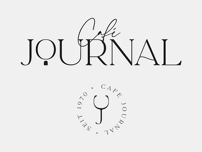 Café Journal branding corporate design graphic design icon illustration logo typography