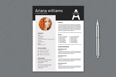 Professional Resume Template a4 resume biodata curriculum vitae cv cv design minimal professional psd resume resume word resume