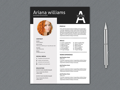 Professional Resume Template a4 resume biodata curriculum vitae cv cv design minimal professional psd resume resume word resume