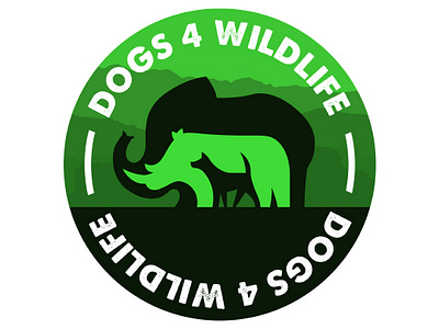 Dogs For Wildlife Brand Motion aftereffects animation branding logo motion motion graphics