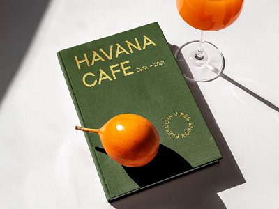 HAVANA CAFE Brand Identity book cover branding business card cafe coffee cover design download identity logo psd template typography