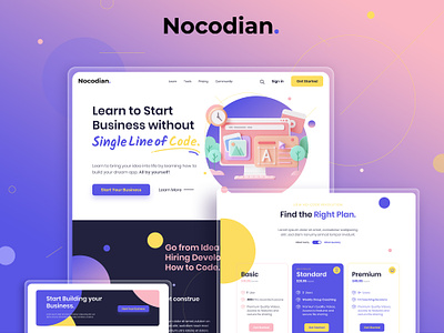 Nocodian - Case Study app building app design app development app development tools case study cost effective digital skill graphic design learning platform learning resources low code online education pricing table skill development technology accessibility tools tutorial user centered ux optimization