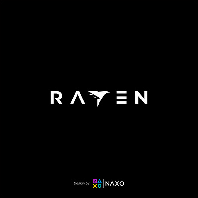 raven logo app branding design graphic design illustration logo vector