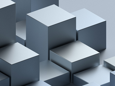 Cubes 3d abstract background blender blender3d blocks clean concept cubes design geometric illustration minimalism minimalist render shape simple